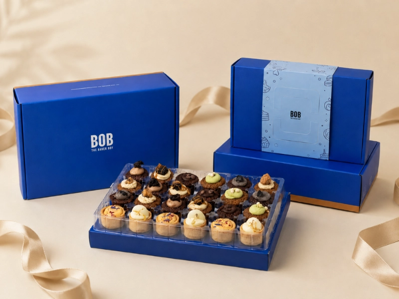 Bob the Baker Boy corporate gifting cakes and dessert boxes for Singapore companies, teams, and clients
