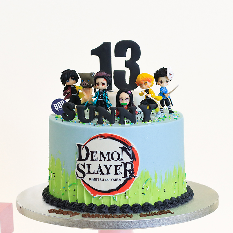 Demon Slayer Anime Cake