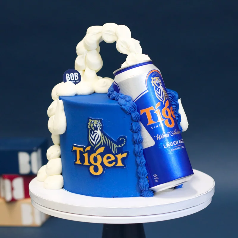 Tiger Beer Foam Cake
