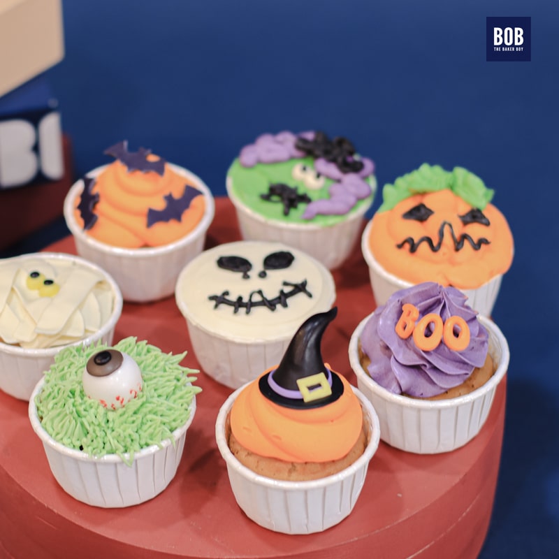 Halloween Buttercream Cupcakes
