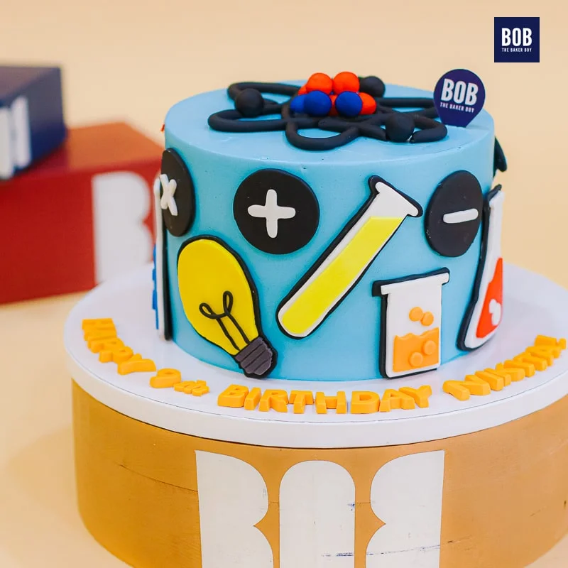 Math Themed Birthday Cake - CakeCentral.com