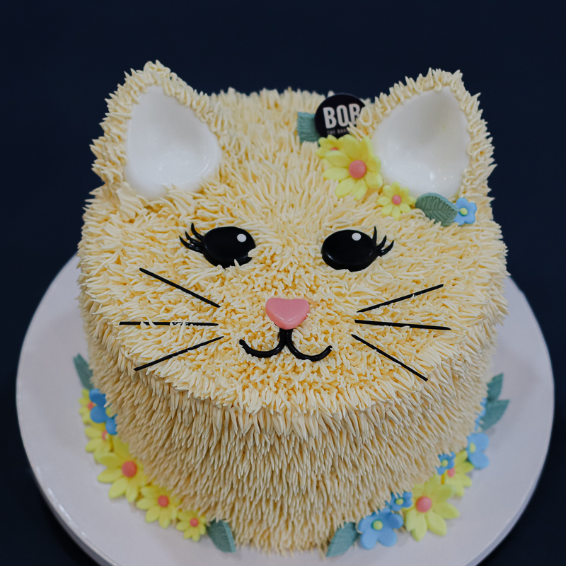 3D Little Kitten Cat Meow Cake