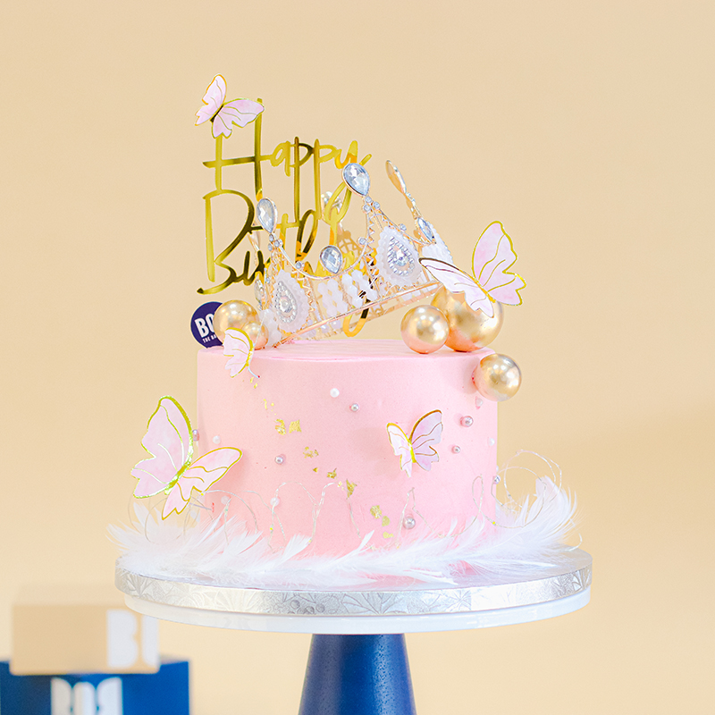 Princess Crown Cake with Fairy Lights