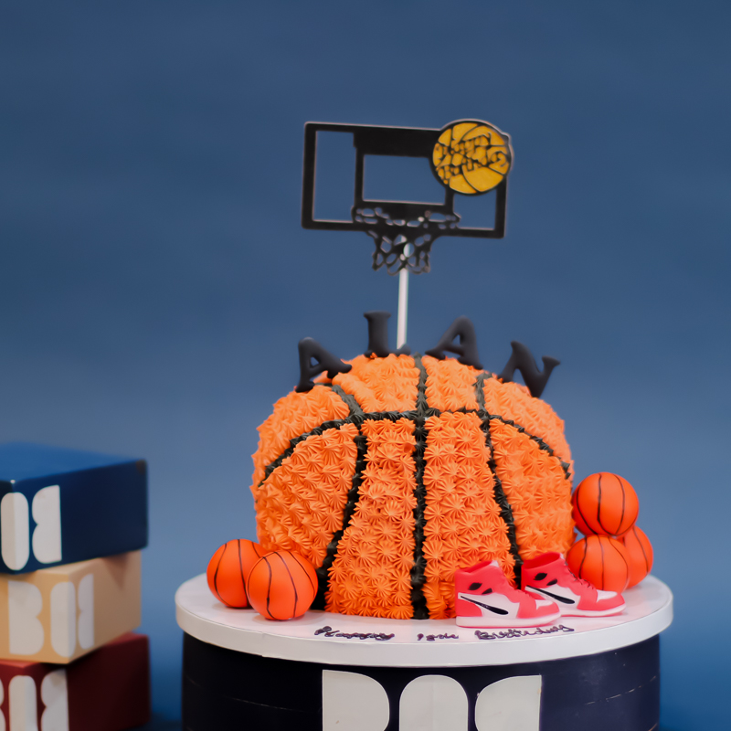 3D Large Basketball Cake