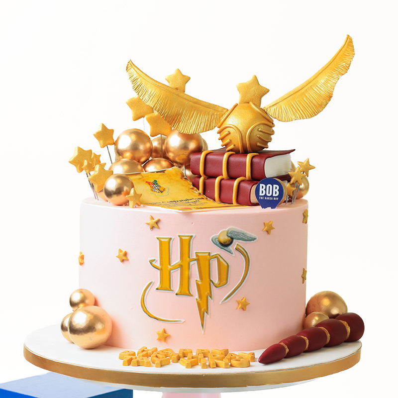 Harry Potter Golden Snitch Glory Cake