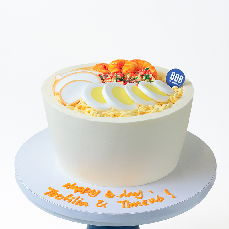 3D Laksa Cake