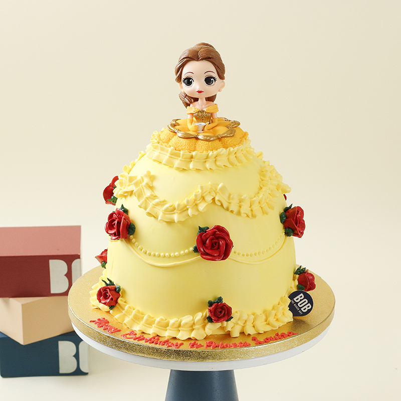 Princess Birthday Cake Online | Order Doll Theme Cake for Your Princess  Birthday