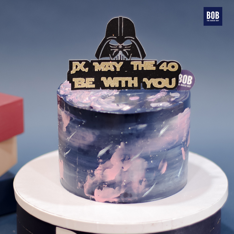 Galaxy Star Wars Cake