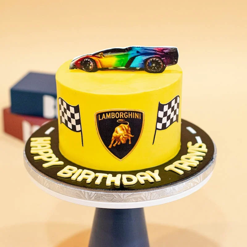 Lamborghini Luxury Designer Car Cake