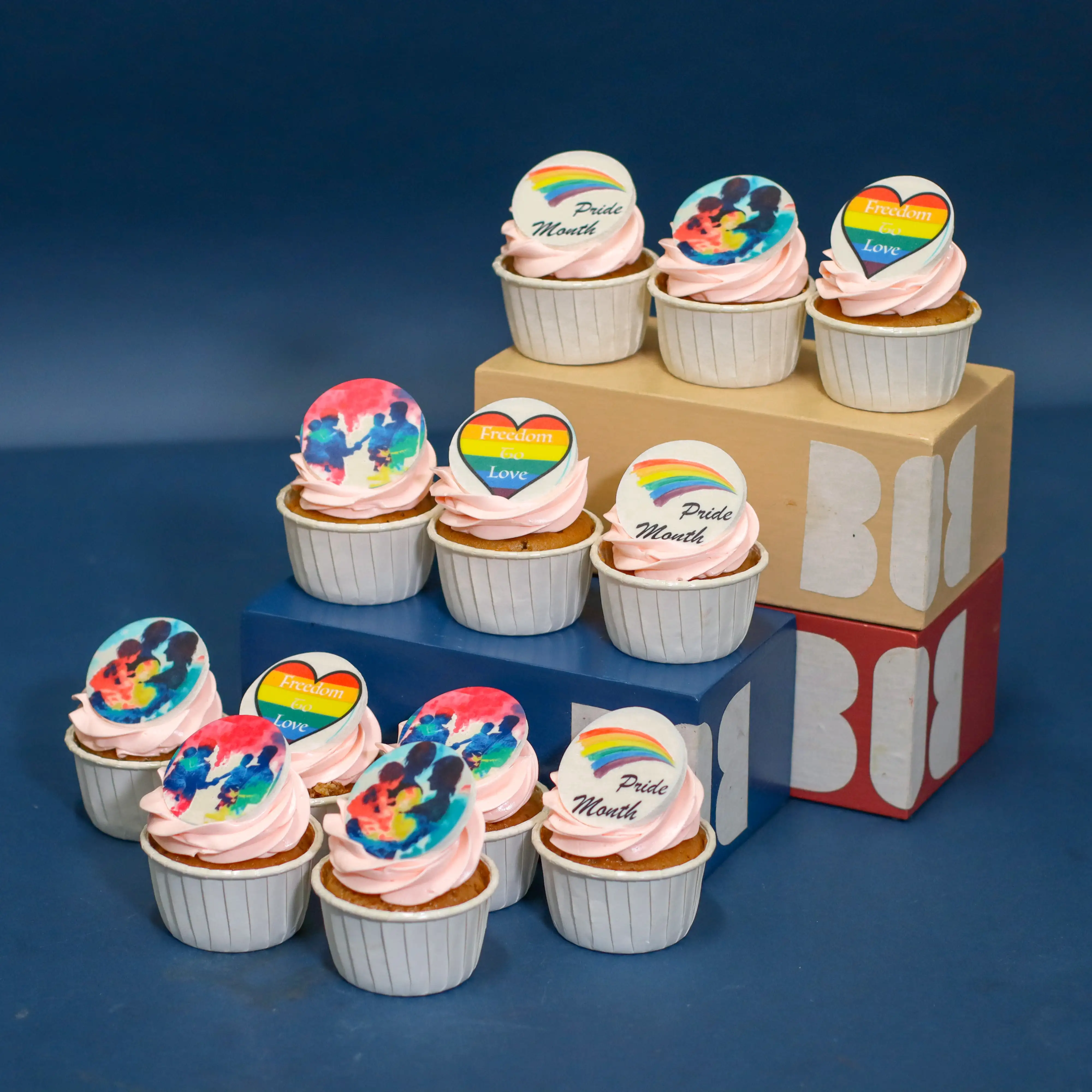 Pride Month Cupcakes