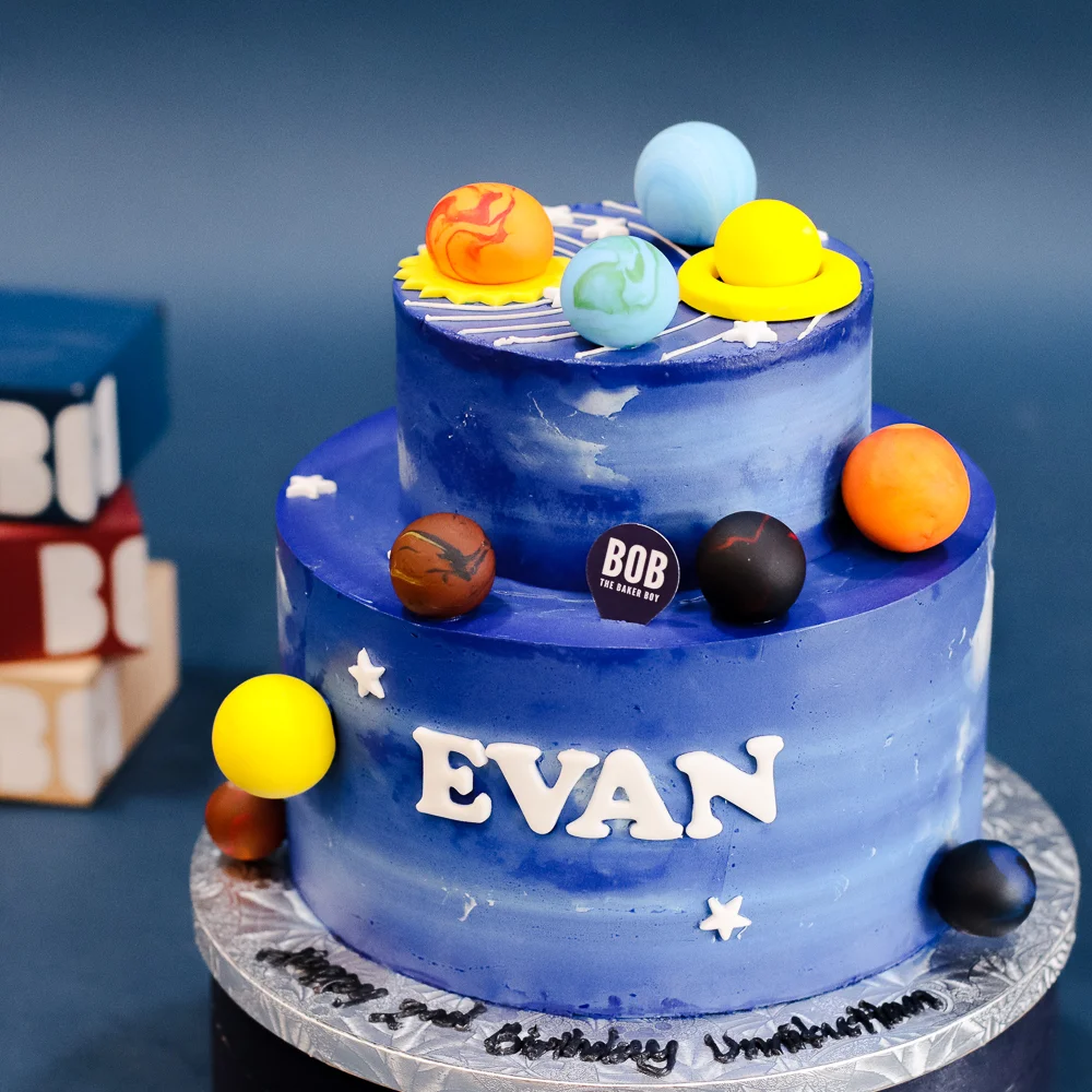 Outer Space Cake | Space Theme Cake | Galaxy Theme Cake – Liliyum  Patisserie & Cafe