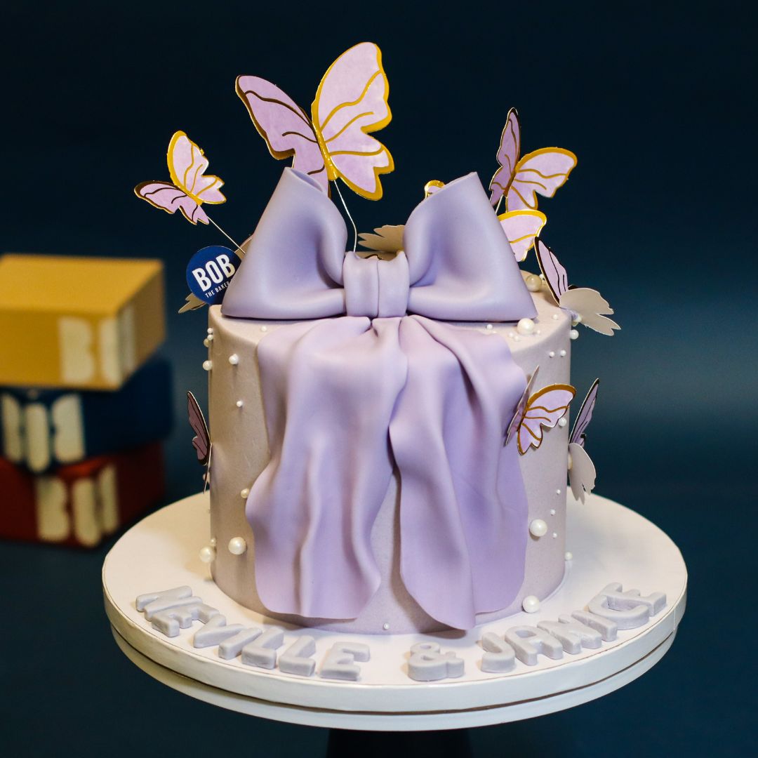 Enchanted Purple Fairy Cake