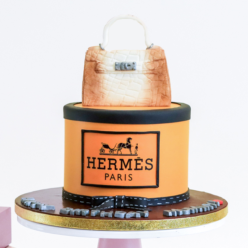 Hermes Bag Luxury Cake