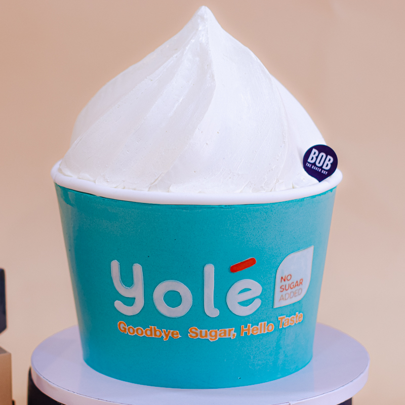 3D Yole Yoghurt Cake