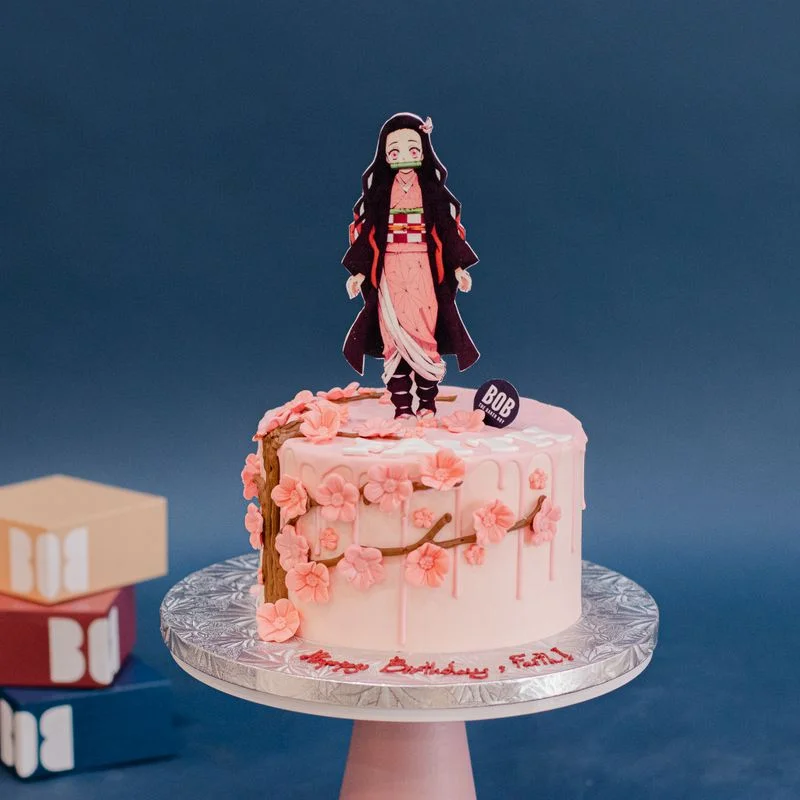 Naruto Anime Birthday Cake with Edible Image