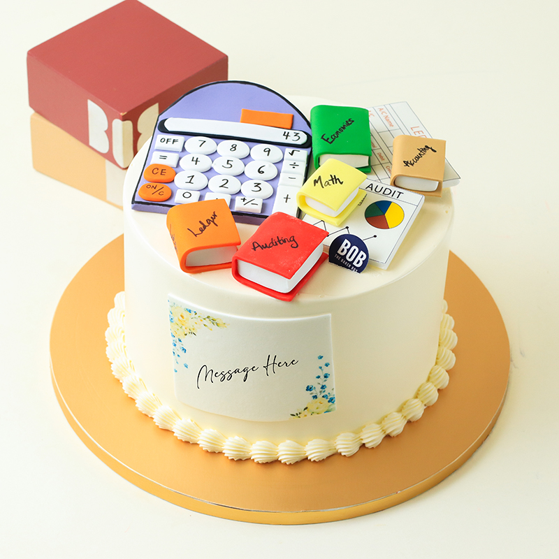 Cake for Maths teacher - Decorated Cake by Sweet Mantra - CakesDecor