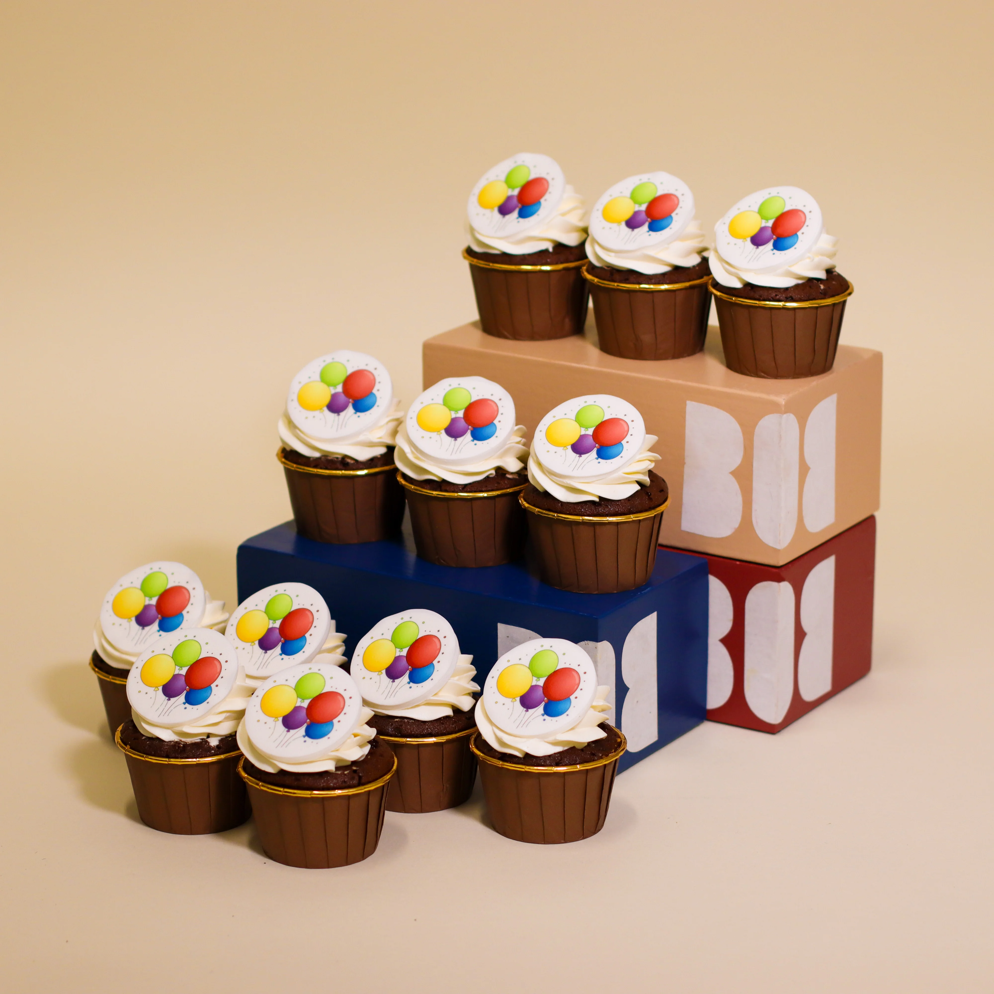Edible Printed Cupcakes (Dozen)
