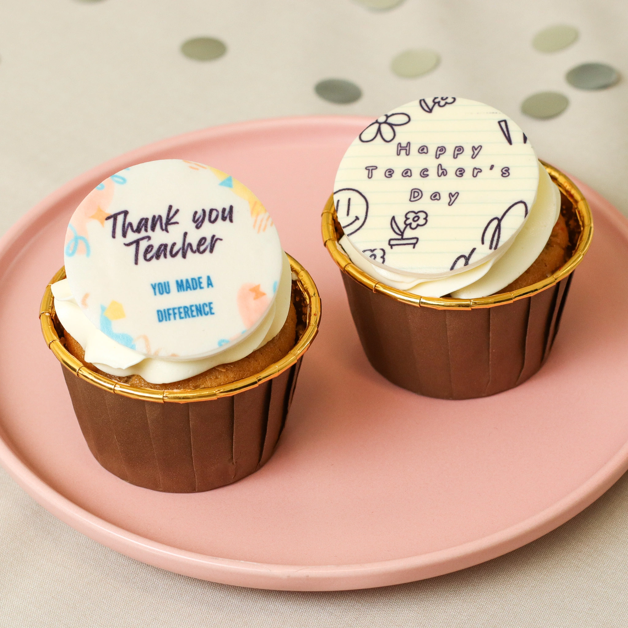 Teachers Day Cupcakes (2s)