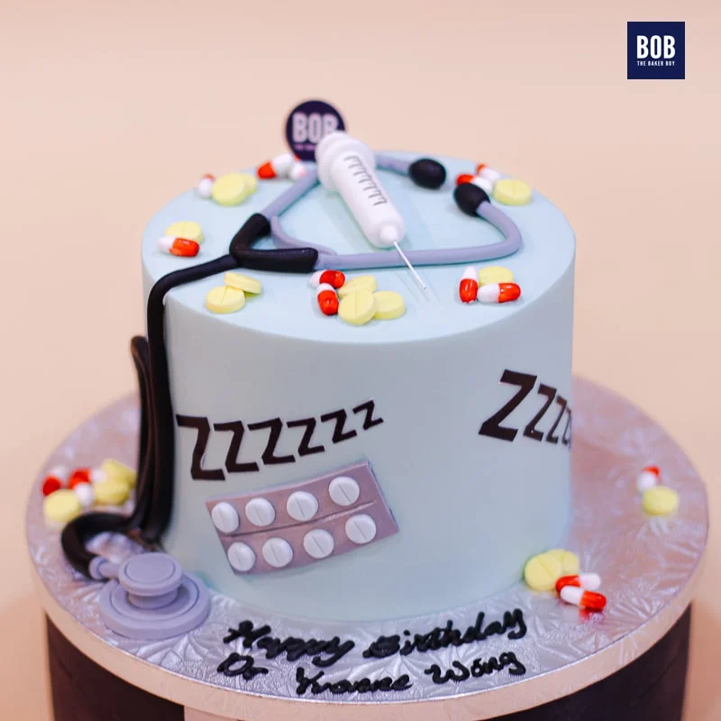 Gurugram Special: Doctor Birthday Theme Cake Online Delivery in Gurugram