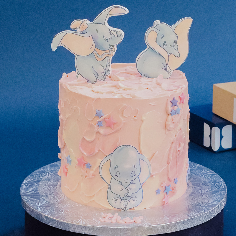 Dumbo the Elephant Birthday Cake