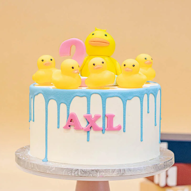 Five Little Ducklings Nursery Cake