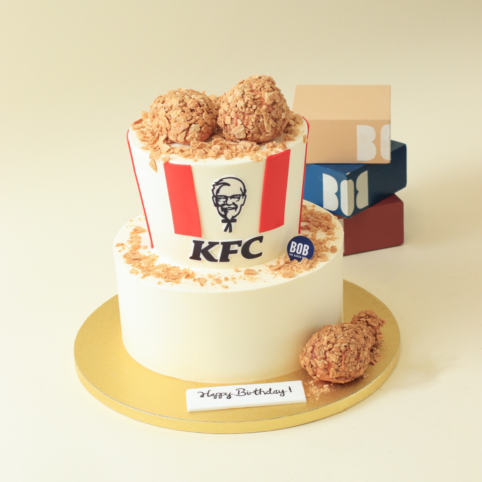 3D KFC Fried Chicken Cake