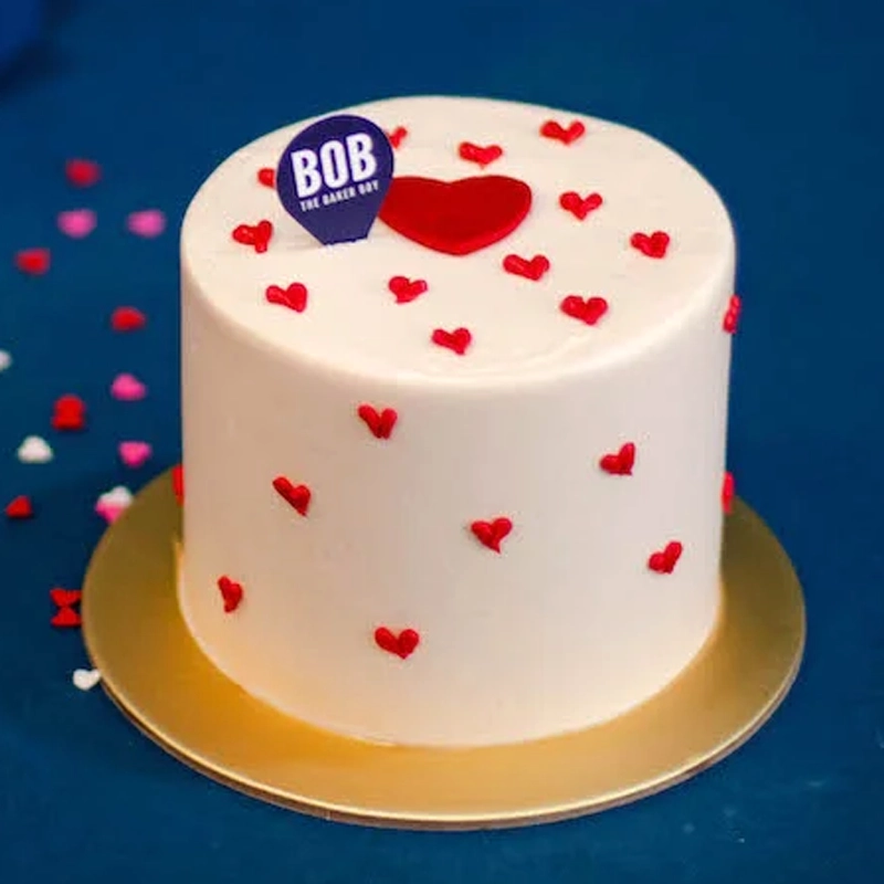 Mini Sweet Heart Birthday Cake