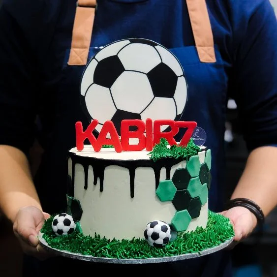 World Cup Football Soccer Themed Cake