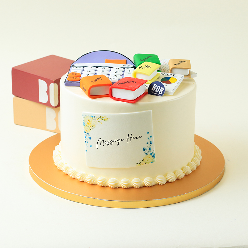 Order Studious Cake Online in Noida, Delhi NCR | Kingdom of Cakes