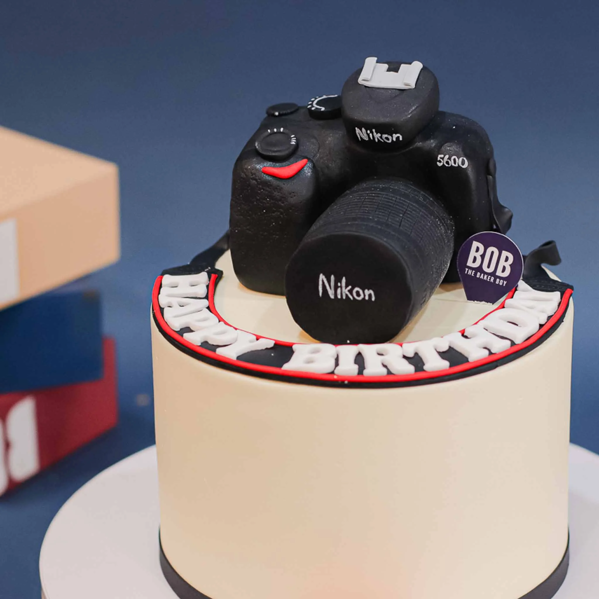 3D DSLR Camera Cake