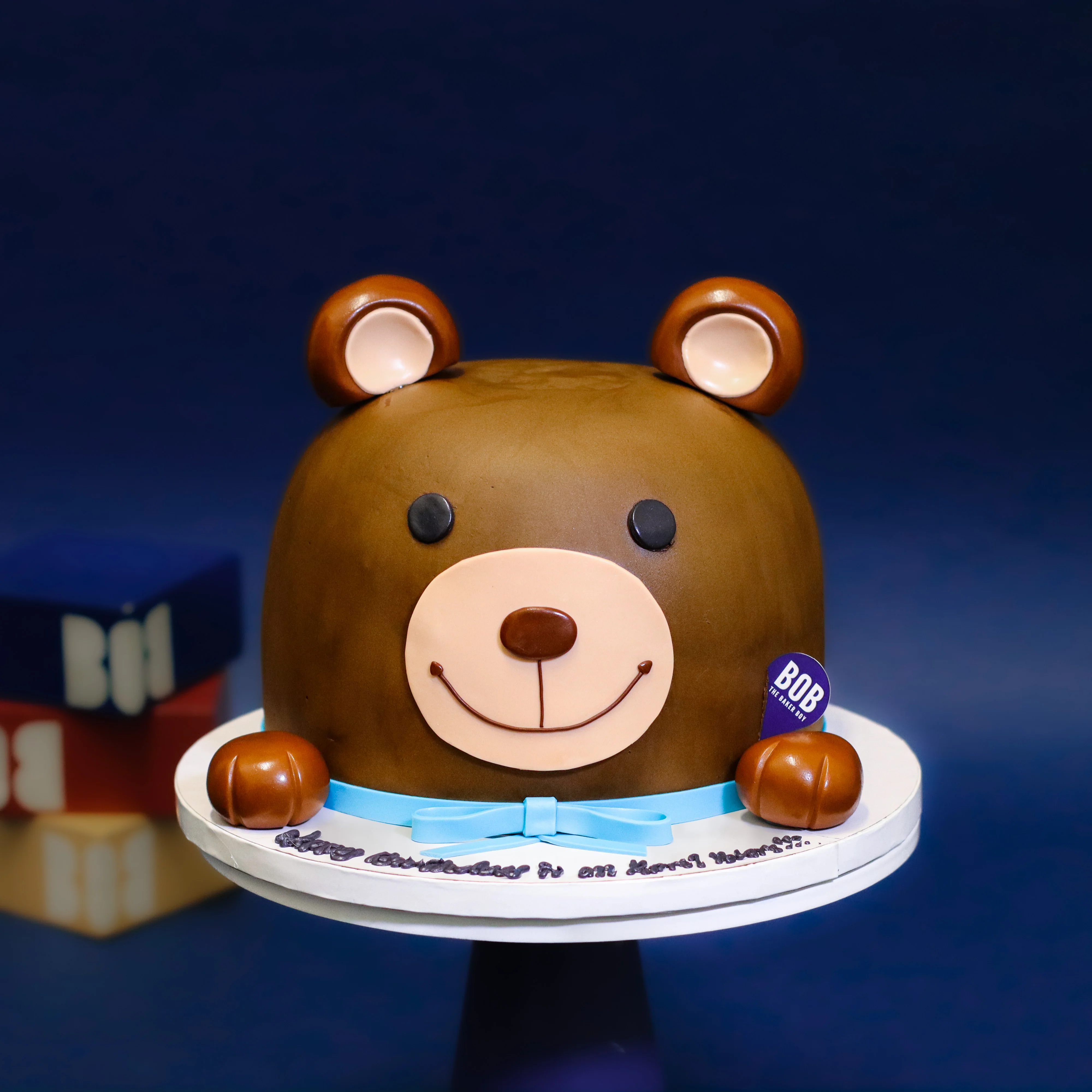3D Baby Teddy Bear Cake 