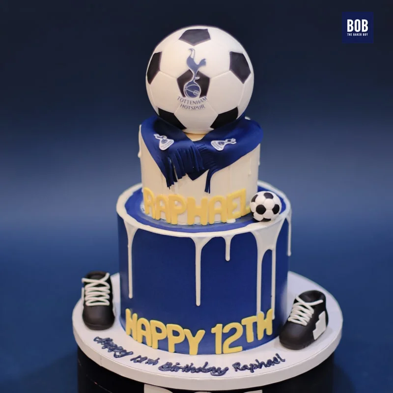 Football Soccer Birthday Cake