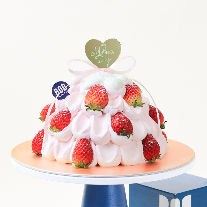 Mother's Day Strawberry Cake