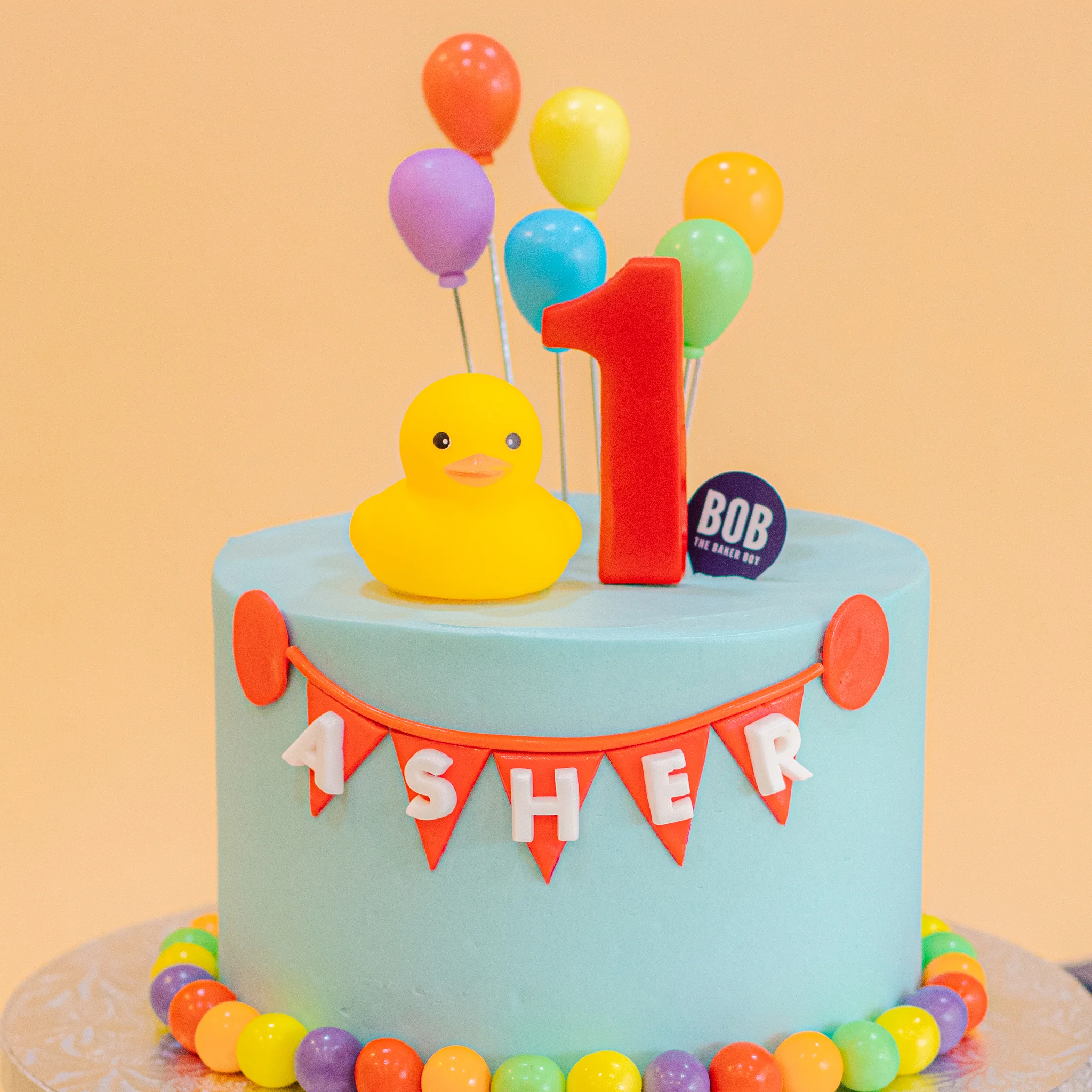 Childrens Duck Birthday Cake – celticcakes.com