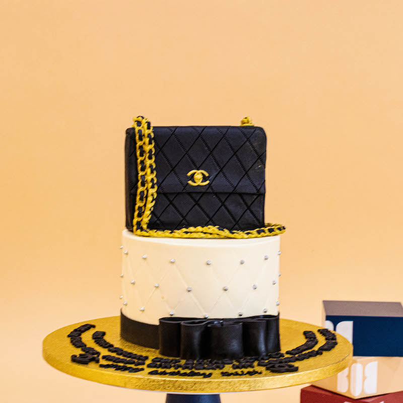 3D Large Classic Chanel Birthday Cake