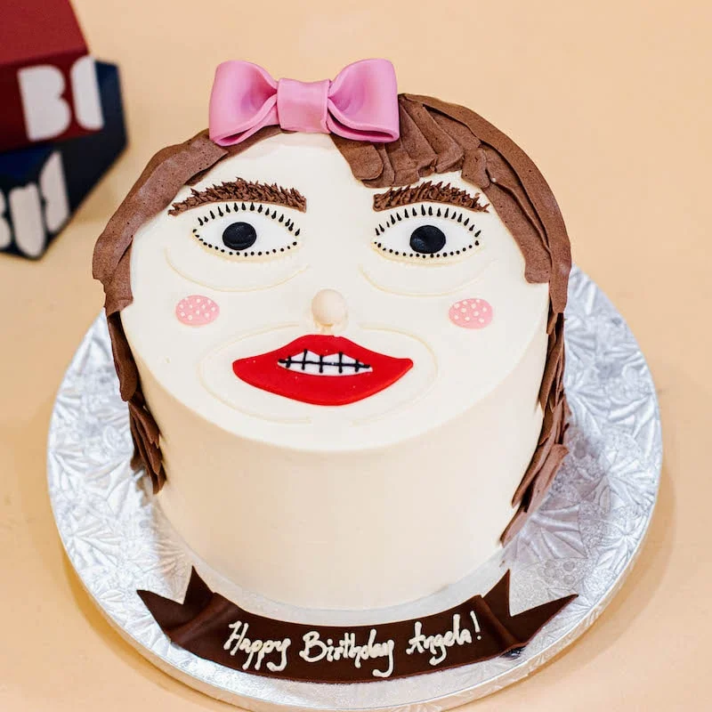 Lion Face Cake. Cake Design For Boys. Noida & Gurgaon – Creme Castle